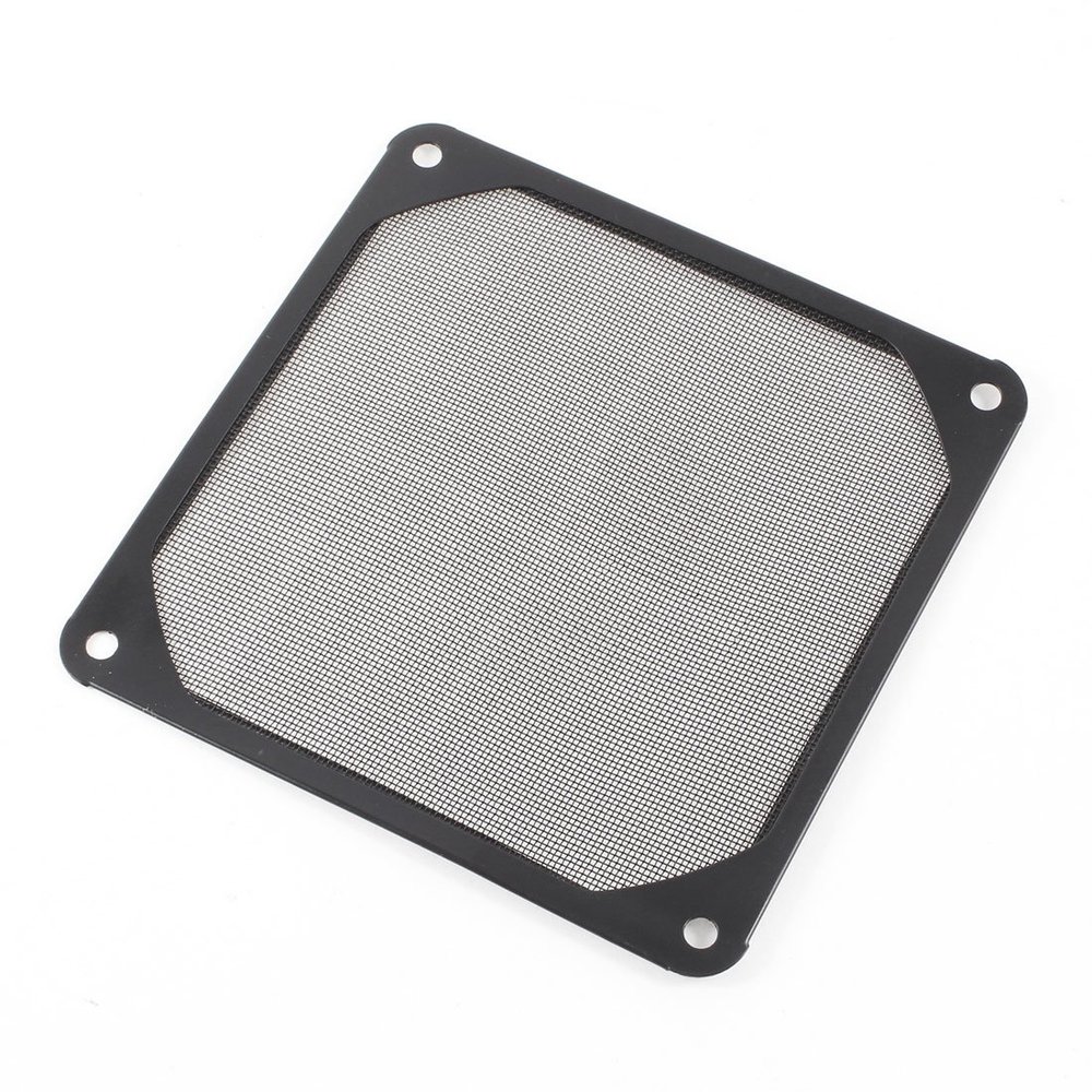 12cm x 12cm pc cooler fan aluminum dustproof meshy filter black in towels from home 12cm x 12cm pc cooler fan aluminum dustproof meshy filter black in towels from home