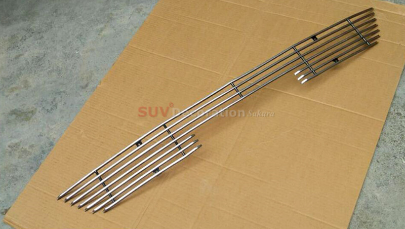 キャデラック Xt5 2016 2017 2018 2019 Abs クローム金属車フロントボトムグリルグリルカバー