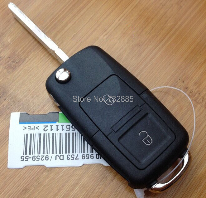 VW 2 Button Flip Remote Key Shell For MK4 Seat Altea Alh(7).jpg