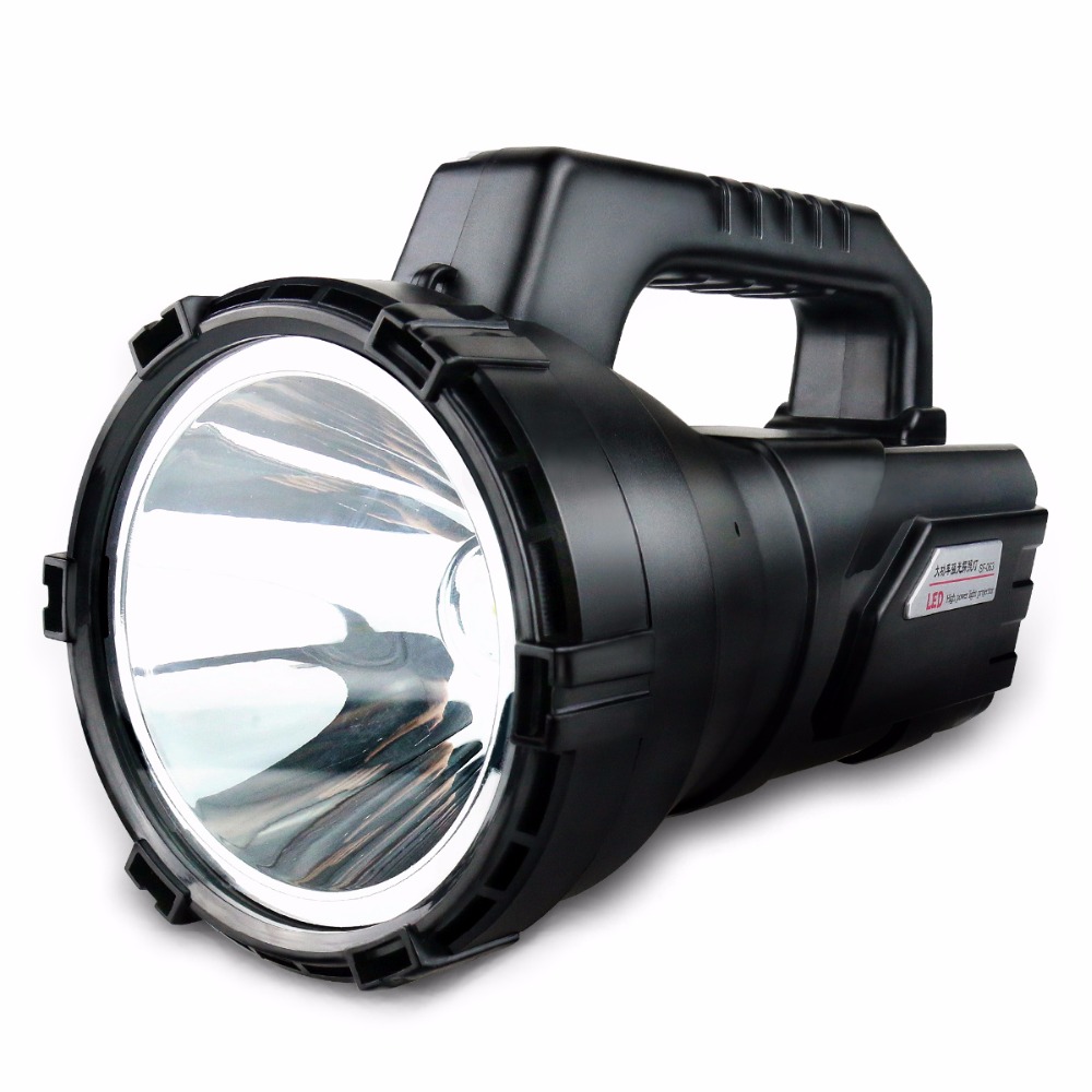SKYFIRE Powerful CREE T6 LED Searchlight with Strong Light Perfect for Outdoor Searching, Rescuing, Fishing, Hunting, Car Repair