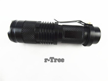 cree q5 led flashlight 7W high power mini zoomable 3 modes waterproof glare torch lamp flash