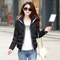 Autumn Winter Women Down Jacket Coat CottonSlim Short Korean Outwear 2016 Hot New Long Sleeve Plus
