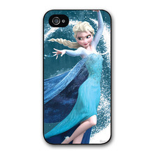 Free shipping Custom designed Helado chica Snow Queen Cover case for iphone 4 4s 5 5s 5c mobile phone case z4117