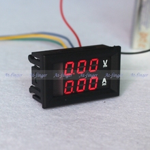 Red LED Digital DC voltmeter ammeter DC 0 100V 100A Voltage Current meter Volt Amp meter