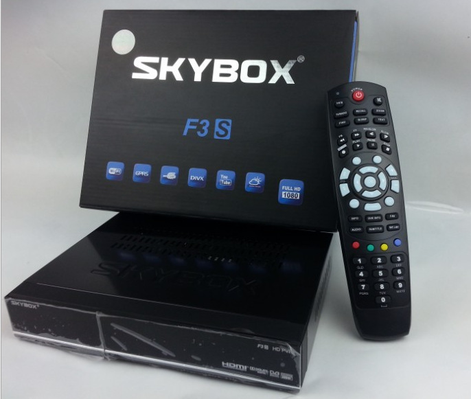 Brand New SKYBOX F3S HD DEMODULATEUR SATELLITE FTA RECEPTEUR receiver satellite dvb s2 Hot sale consumer