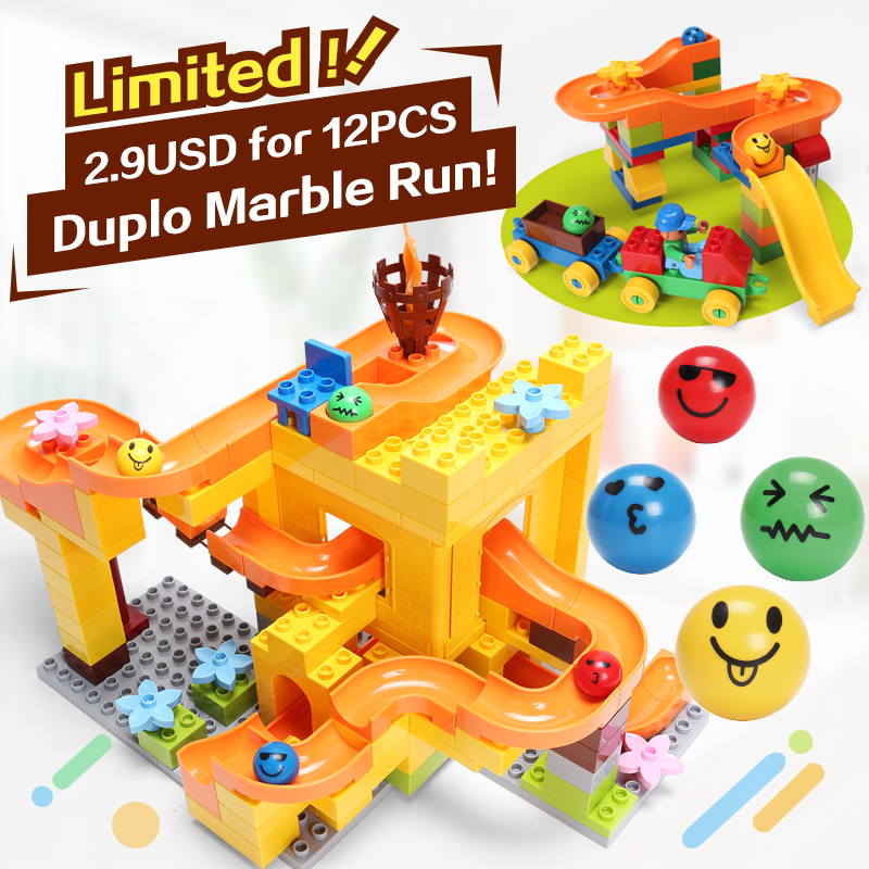 2 9 USD для 12 шт FUNLOCK Legoe Блок Город Duplo Модель Строительные Сборка Частей Игрушки