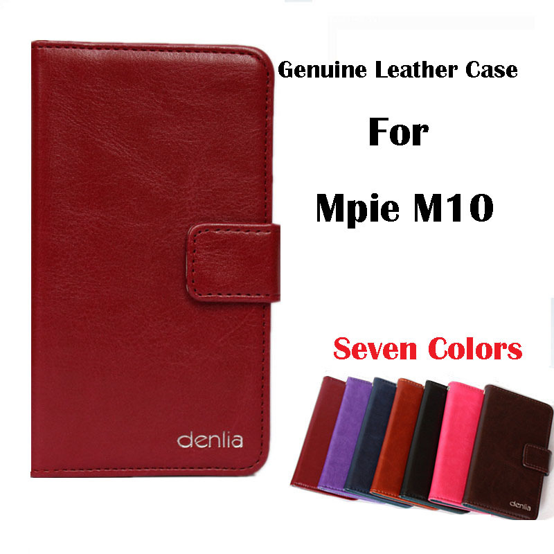 Mpie M10 Case High Quality Genuine Flip Leather Phone Case Cover For Mpie M10 Real Leather