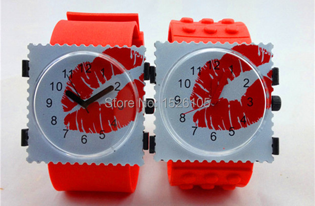 2014 Retail Wholesale Hot Buy One Get Two New Style Women Dress Stamp Watch Fashion Cacual