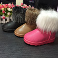 2016 Winter snow shoes for children frizzled feather Cotton boots girls shoes boots Warm Cotton shoes