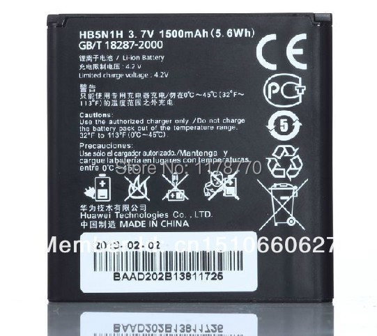 1 . HB5N1H    Huawei Ascend G300 Ascend G305T C8812 U8815 U8818 T8828 +  