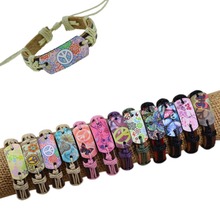 Wholesale lot 12 pcs Fashion Mixed Peace charms tribe bracelets jewelry bracelet fashion bracelet !!! Free shipping!!!N0BP0D