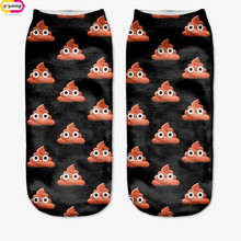 Women Socks Animal different patterns fashion hot sale casual cute character Polyester socks 3D Print Socks For
