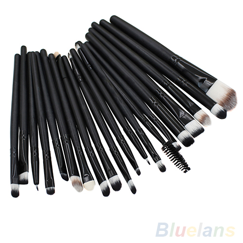 20 Pcs Pro font b Makeup b font Set Powder Foundation Eyeshadow Eyeliner Lip font b