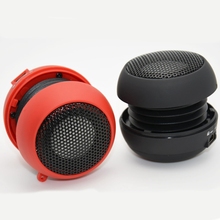 Universal Mini Portable 3.5mm Plug Hamburger Speaker Amplifier For Smartphone Laptop Tablet PC Bluetooth Speaker 4 Colors