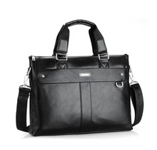 Men Bag 2015 Men s Briefcase Genuine Business Leather Shoulder Bags Quality Brand Handbags Tote Bag