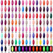 Nail Art Gel Len Nail Lacquer Soak off uv led gel color Nail Polish Long Lasting