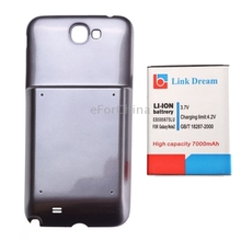 Link Dream High Quality 7000mAh Mobile Phone Battery Cover Back Door for Samsung Galaxy Note 2