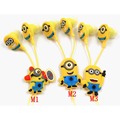NEW Top cartoon in ear wired 3 5mm earphone headphone Despicable Me Minions model headset for