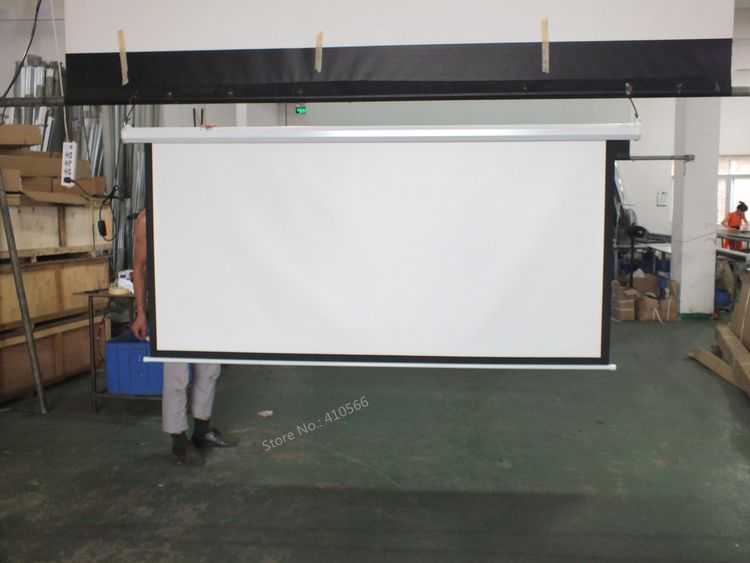150 inch motorized screen pic 19