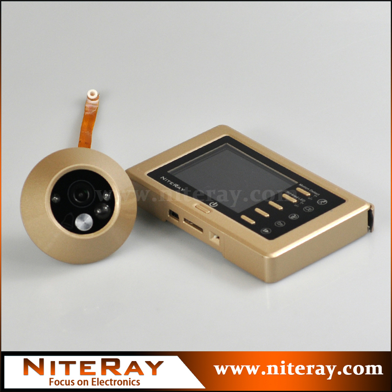 Купить niteray nr842 видео глаз Глазок дверной звонок с четкой ночного ...