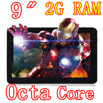 9 inch 8 core Octa Core 1024X600 2GB ram HD 32GB Wifi Camera 3G Bluetooth Tablet