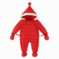 2016 New Infant Down Rompers Winter thermal Baby Overalls Kids Down Clothing Boys Girls Brand Down