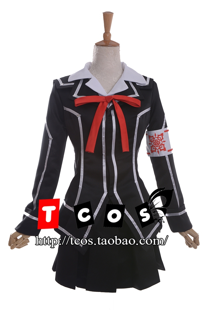 Free Shipping!  Vampire Knight Kurosu Yuki /Yuki Kuran Yuki Class Girl School Uniform Cosplay Costume ,Perfect custom for you!