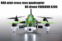 The newest 2.4G RC mini drone ROA FPV racing folding quadcopter with camera 6 channels PARKOUR X280 RTF QAV250