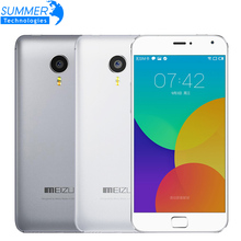 Original MEIZU MX4 2G RAM 16G ROM Cell Phones 5.36″ 20.7MP Flyme MTK6595 Octa Core Smartphone refurbished 4.0 Android Phone