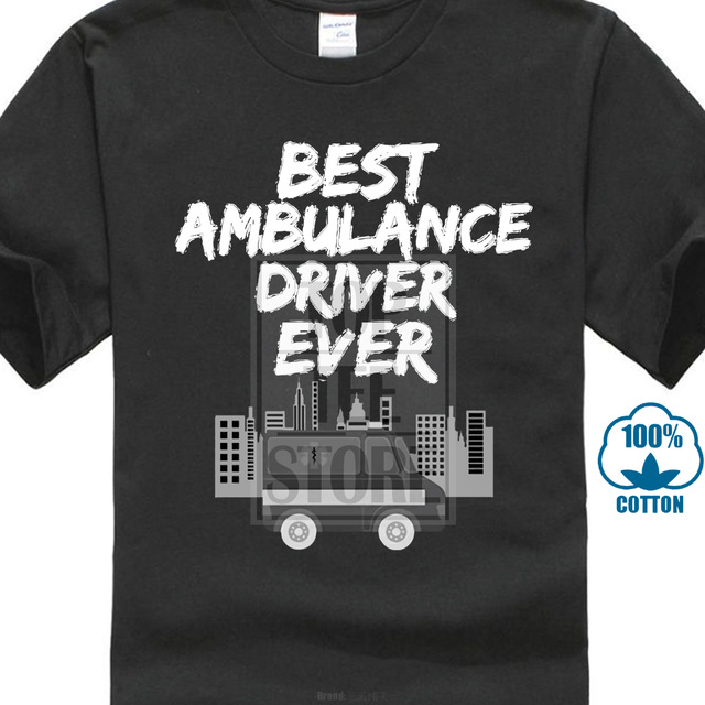 AWESOME AMBULANCE DRIVER T SHIRT XMAS GIFT PRESENT paramedic first aider