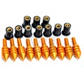 M5 motorcycle Swingarm Spools slider aluminum Windshield Spike Bolts Nuts Screws for Yamaha Kawasaki Ducati Honda