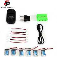 Original JJRC H20 RC Helicopter Quadcopter Spare Parts and Accessories JJRC H20 RC Plane 3.7V 150mAh Battery Set with Charger