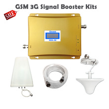 newest dual band repeater GSM900+WCDMA2100 dual band 3G repeater 900/2100mhz booster a set