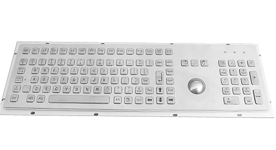 Industrial Metal keyboard IN-K97 Dustproof, Waterproof,Anti- corrosion used in Bank, Funds service equipment
