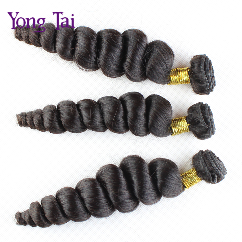 Grade 7A Peruvian Loose wave Hair Weaving Customized 3Pcs/Lot Unprocessed Remy Virgin Peruvian Hair Extension Human Hair Bundles