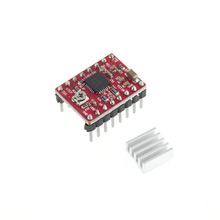 5pcs Reprap Stepper Driver pololu A4988 stepper motor driver module with aluminum heat sink for ramps 1.4 3D printer Hot