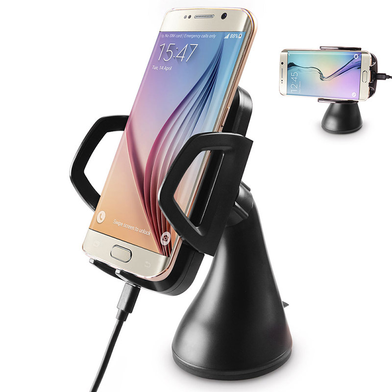 00 Qi Wireless Car Charger Dock Mount