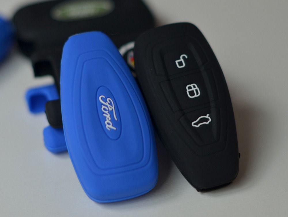 Silicone car key cover remote cover FOR Ford focus 3 Ecosport Fiesta Focus Mondeo Ecosport Kuga