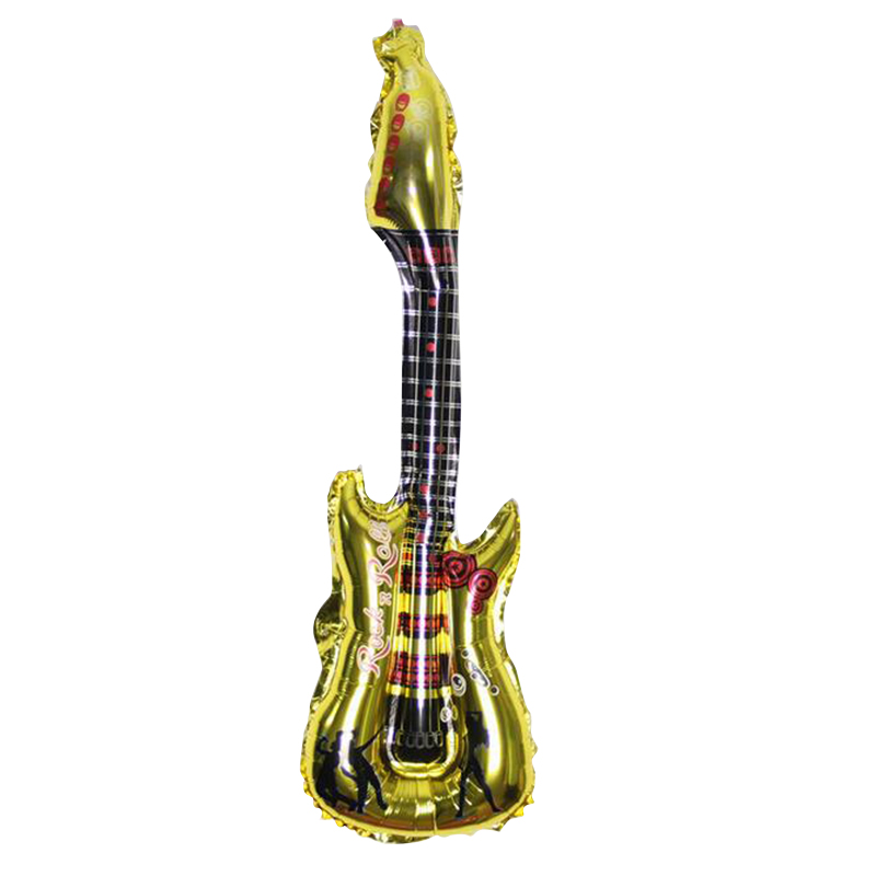 NEW Fashion Inflatable Blow Up Rock Roll Guitar Party Musical Toy Wedding Birthday Night Party