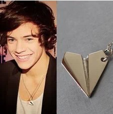 2014 N281 One direction necklace silver men necklace italina jewelry free shipping