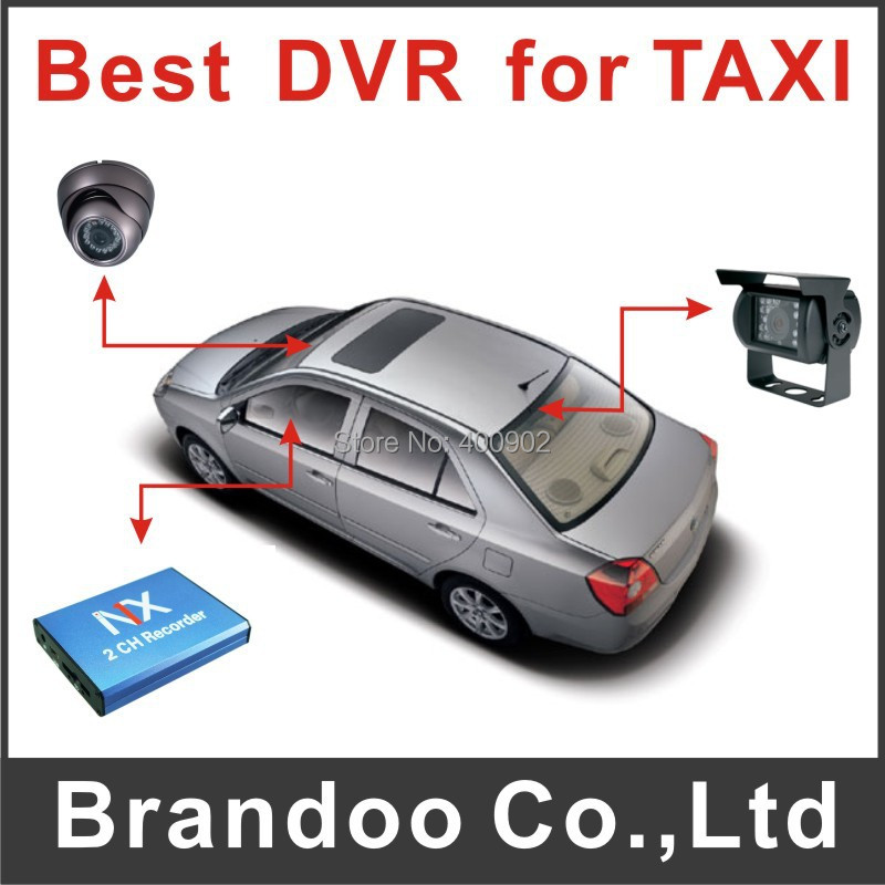 Фотография 2ch car dvr/2 ch car security system working for car security/taxi security/bus monitoring