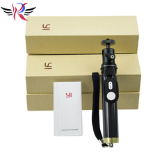 Original Xiaomi yi Action Camera Bluetooth Monopod Extendable Remote Control Selfie Stick Tripod for Xiaoyi Sport Camera