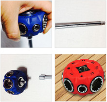 8 en 1 Mini zócalo Universal llave de la palma Ratchet Wrench uso estrecho espacio envío gratis