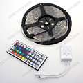 Waterproof IP65 RGB 5050 60LEDs m 5M 300 LEDs Flexible SMD LED Strip 44 key IR