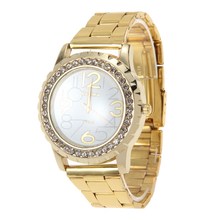 Fashion Casual Luxury Ladies Women’s Watch Stainless Steel relogio feminino Silver Gold Watch Women Quartz Analog Wrist Watch