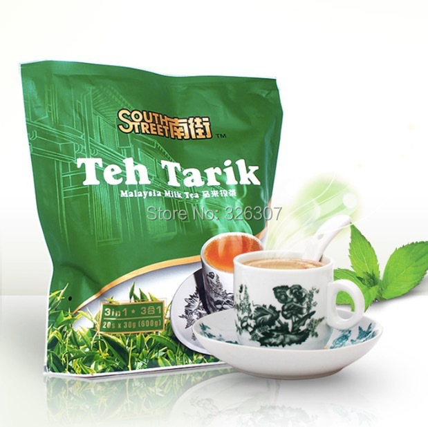 Malaysia imports south street triad Malay tea teh tarik fragrant slides of plain instant milk tea