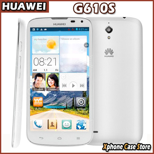 Multi language Huawei G610S Smart Phone MTK6589M 1 2GHz Quad Core RAM 1GB ROM 4GB 5