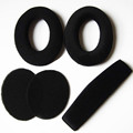 New Replacement Ear Pads Cushion Headband Cover for Se nnheiser HD515 HD518 HD555 HD558 HD595 PC350