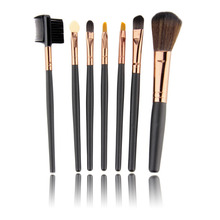 New Professional 7 pcs Makeup Brush Set tools Make up Toiletry Kit Wool Brand Make Up