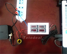 New 100A AC Digital LED Power Meter Monitor Voltage KWh Time Watt Volt Ammeter
